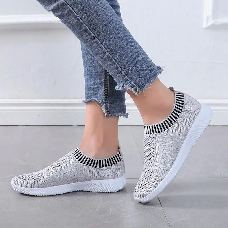 Comelyy Mesh Women Casual Slip On Shoes