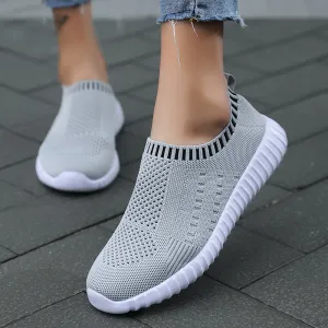 Comelyy Mesh Women Casual Slip On Shoes