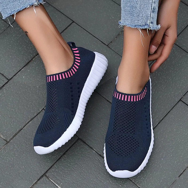 Comelyy Mesh Women Casual Slip On Shoes