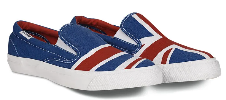 Converse all star United States and Britain's flag canvas shoes