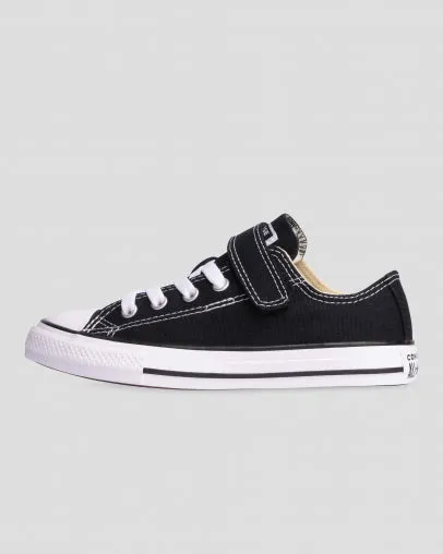 Converse Chuck Taylor All Star Easy On 1V Junior Low Top Black - Youth