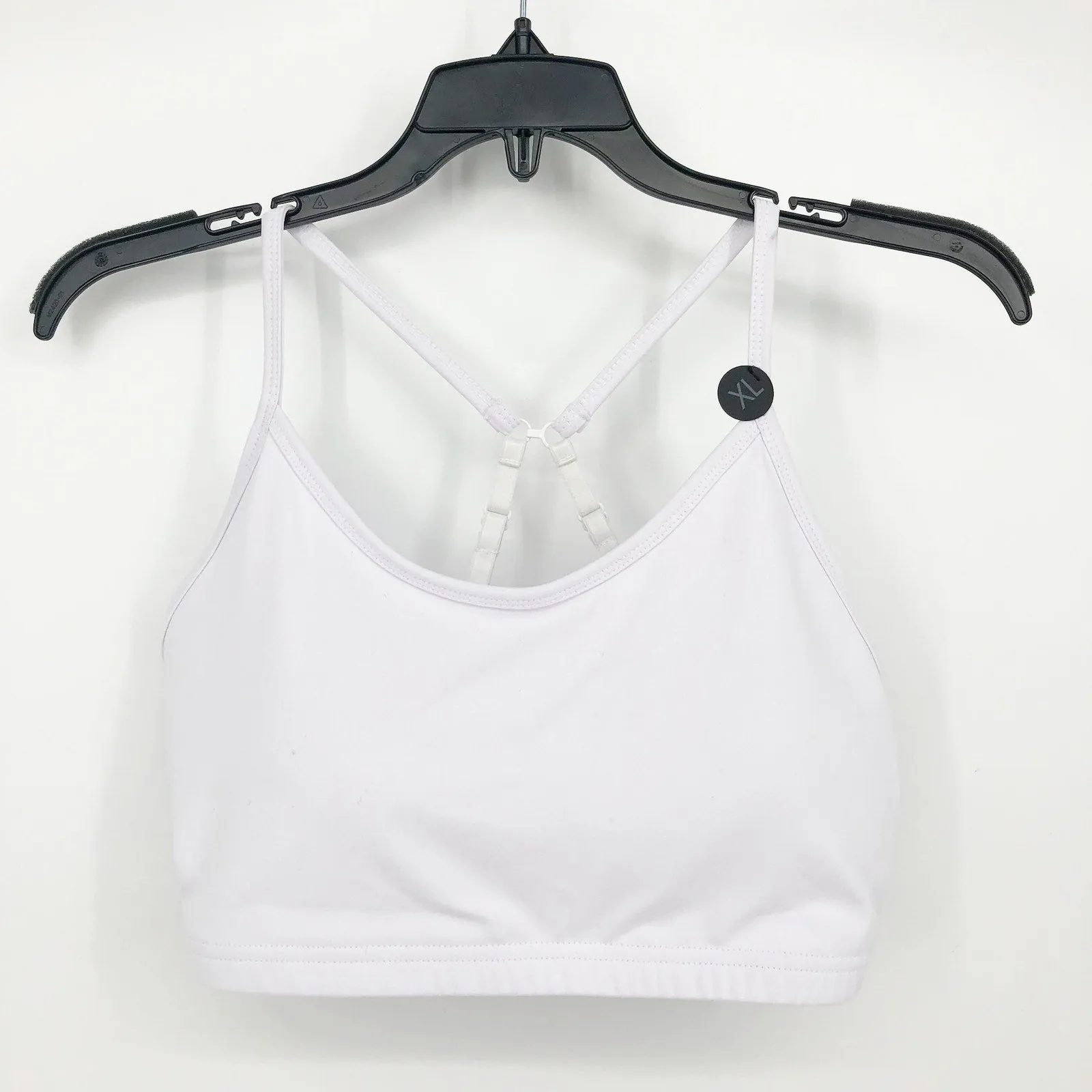 COTTON ON BODY Women's Workout Yoga Crop Top XS White Scoop Neck NWT