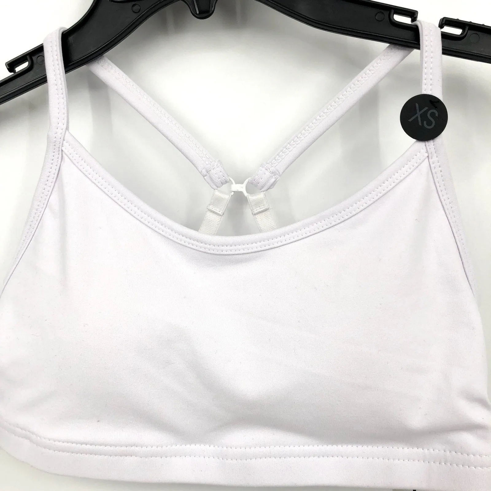 COTTON ON BODY Women's Workout Yoga Crop Top XS White Scoop Neck NWT