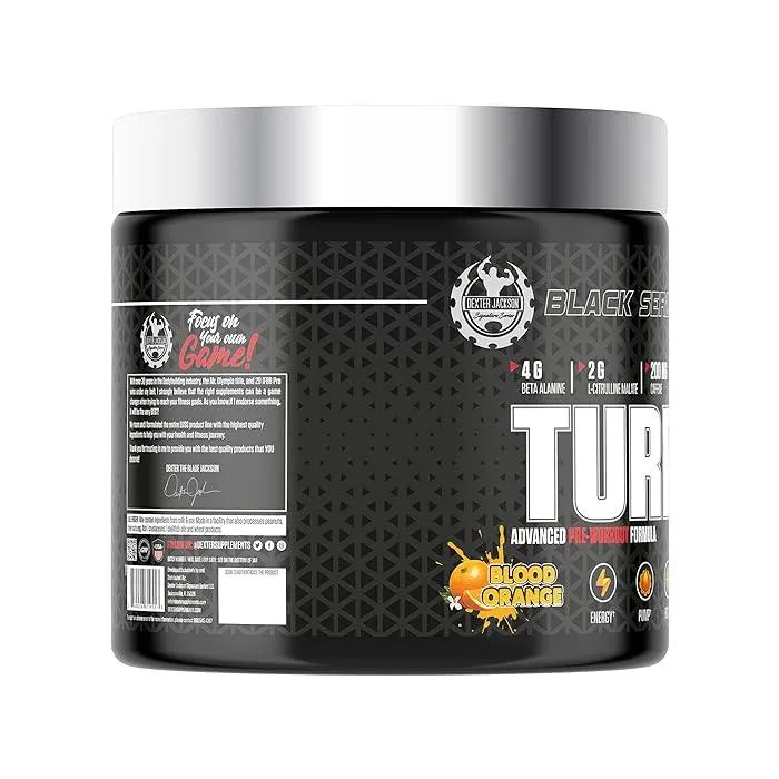 Dexter Jackson Black Series Turbo Hp Pre Workout