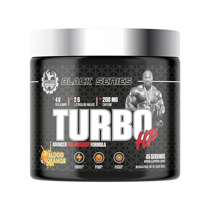 Dexter Jackson Black Series Turbo Hp Pre Workout