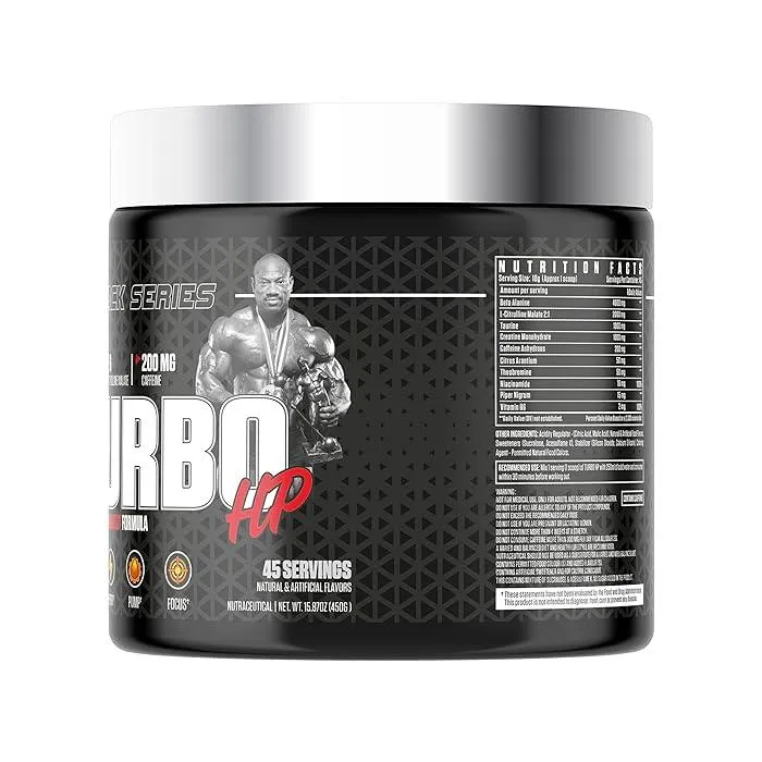 Dexter Jackson Black Series Turbo Hp Pre Workout