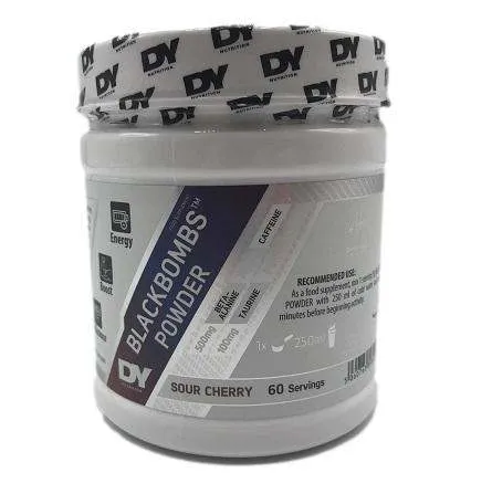 Dorian Yates Black Bombs Powder, Sour Cherry - 300 grams