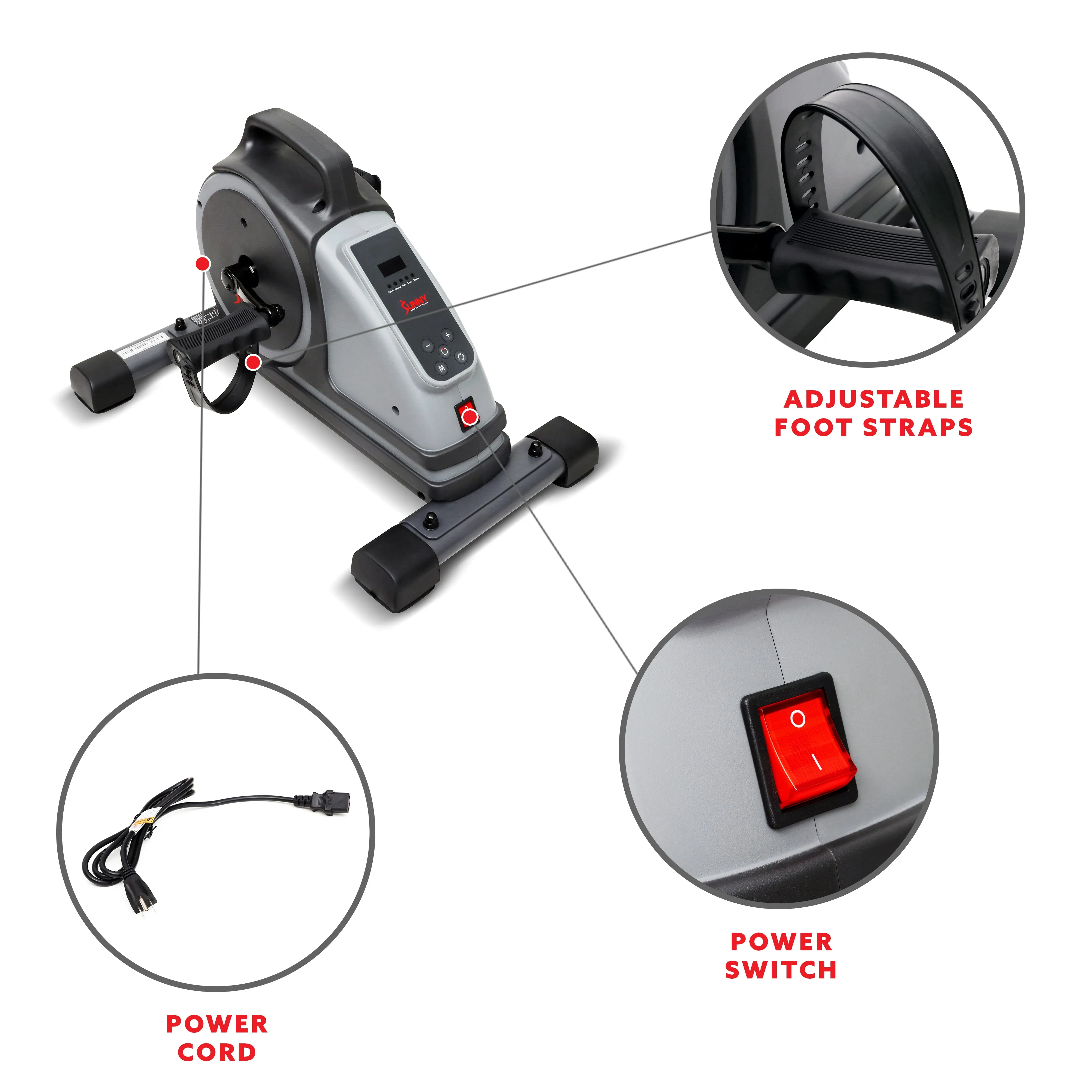 Electromagnetic Mini Exercise Bike