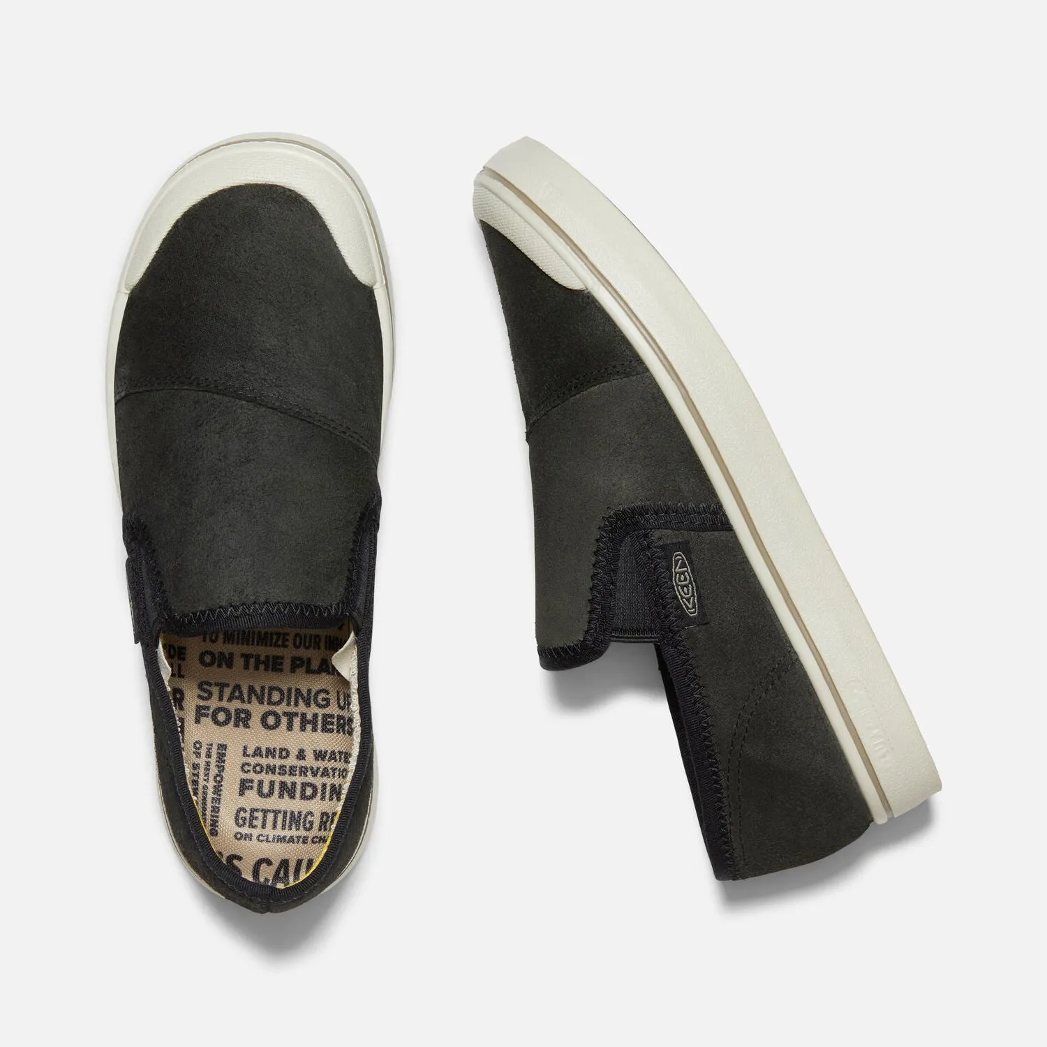 Elsa Harvest Slip-on in Black/Silver Birch CLOSEOUTS