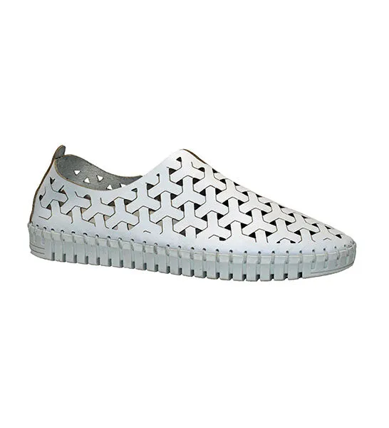 Eric Michael Inez Leather Slip On Sneaker