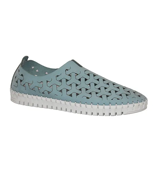 Eric Michael Inez Leather Slip On Sneaker