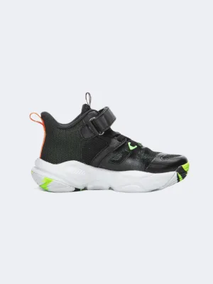 Erke Ps-Boys Basketball Shoes Black/Bright Green