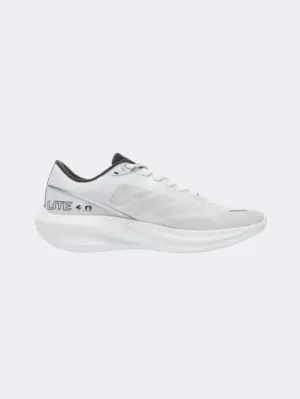 Erke Ultralight Men Running Shoes White/Black