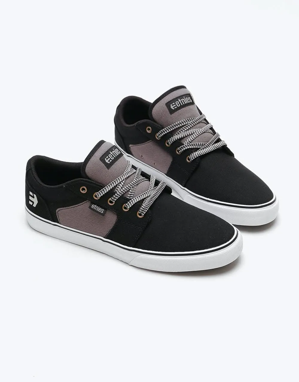 Etnies Barge Preserve Skate Shoes - Black/Brown/Grey