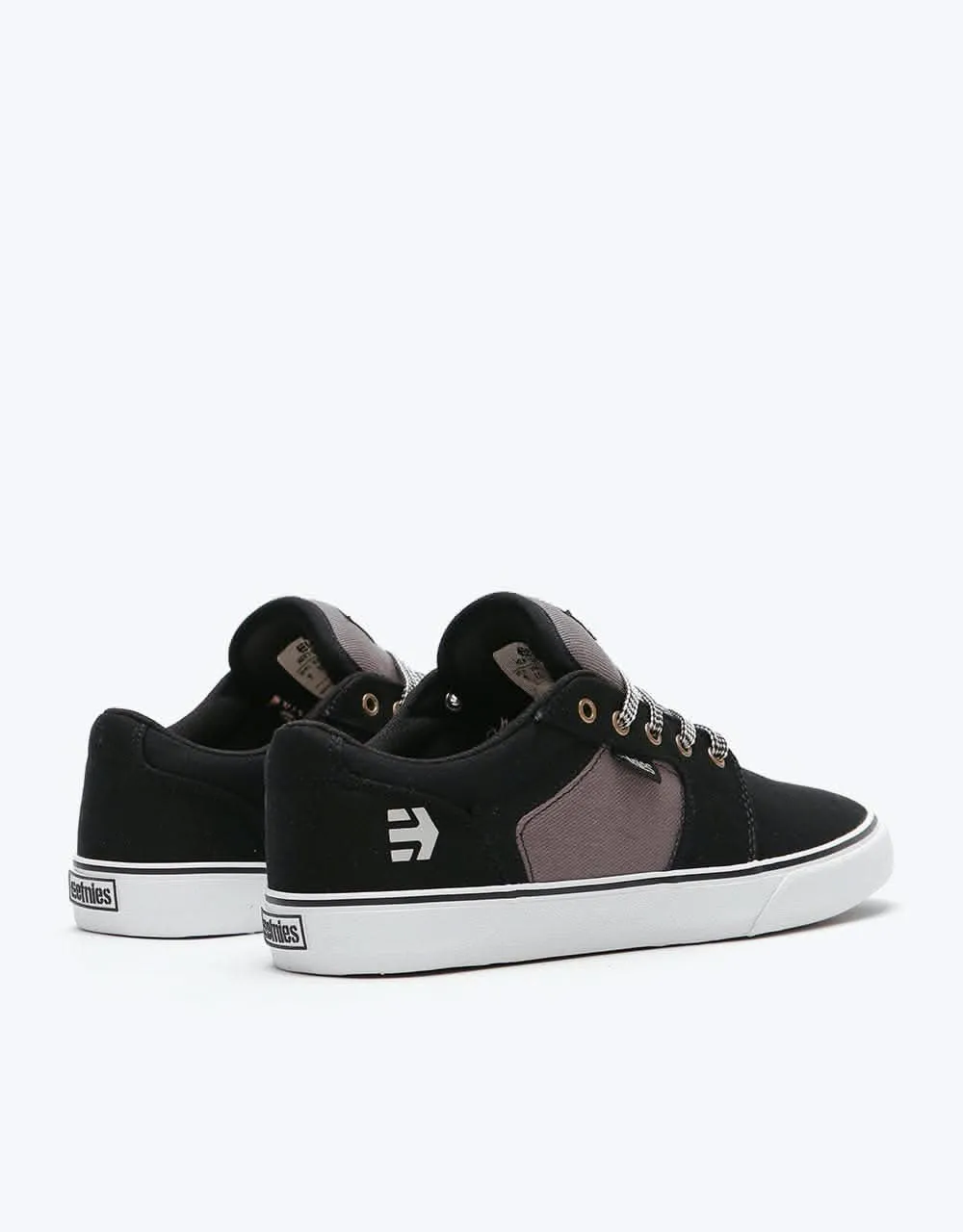 Etnies Barge Preserve Skate Shoes - Black/Brown/Grey