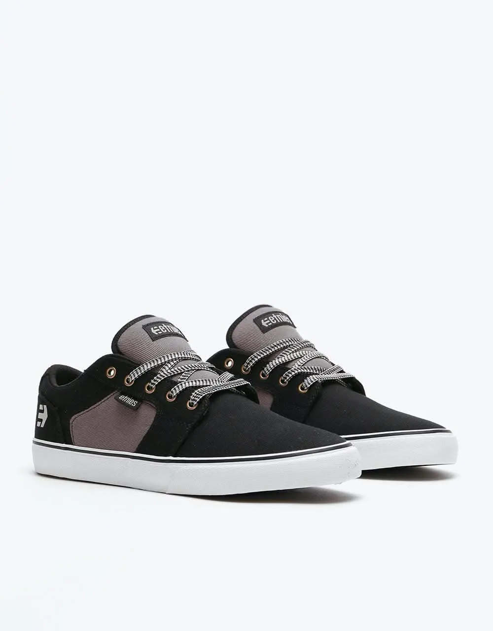 Etnies Barge Preserve Skate Shoes - Black/Brown/Grey