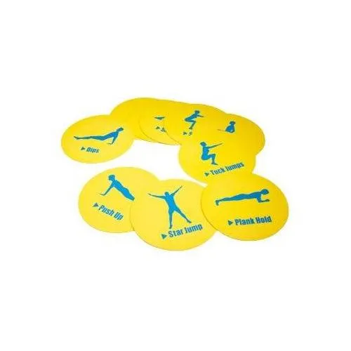 Exercise Spot Markers (Set of 12)