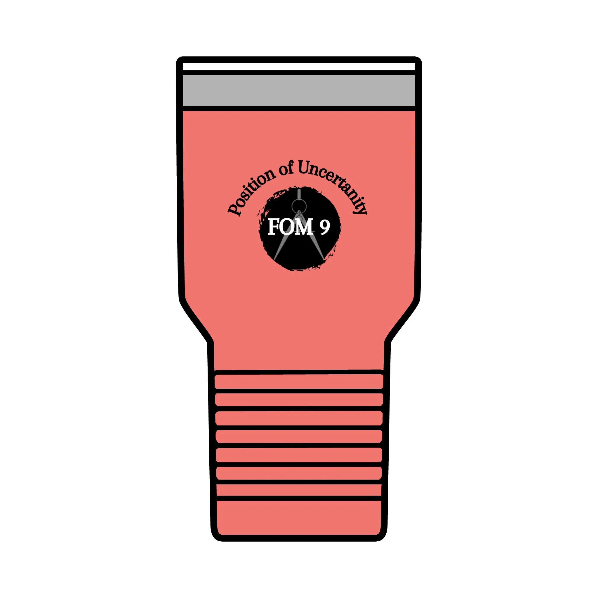 FOM 9 Insulated Tumbler - 30oz | Navigating Between the Devil and the Deep Blue Sea