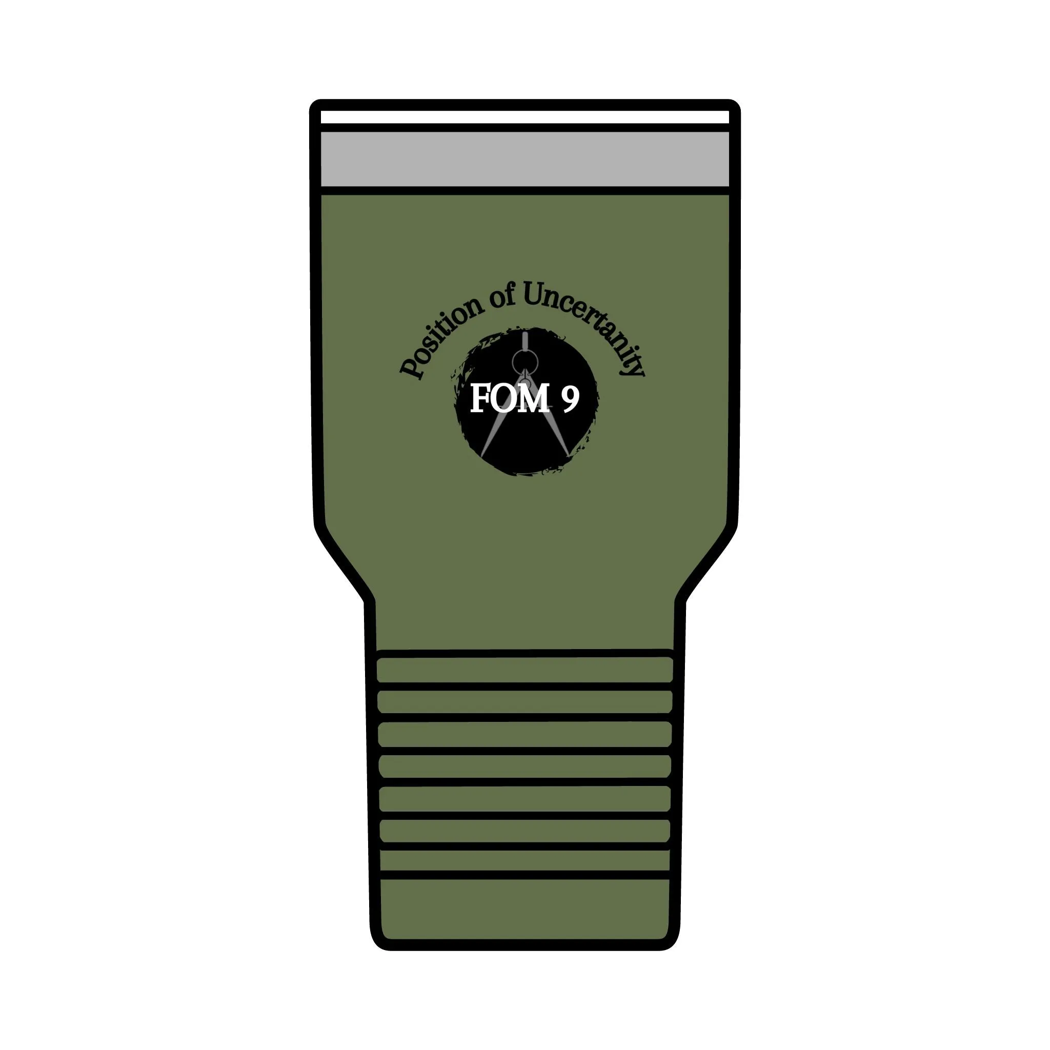 FOM 9 Insulated Tumbler - 30oz | Navigating Between the Devil and the Deep Blue Sea