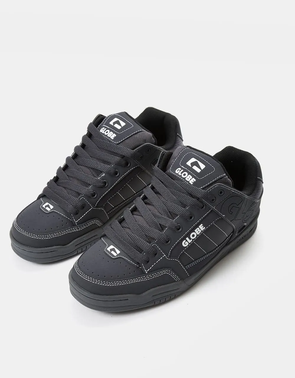 Globe Tilt Skate Shoes - Ebony/Stitch