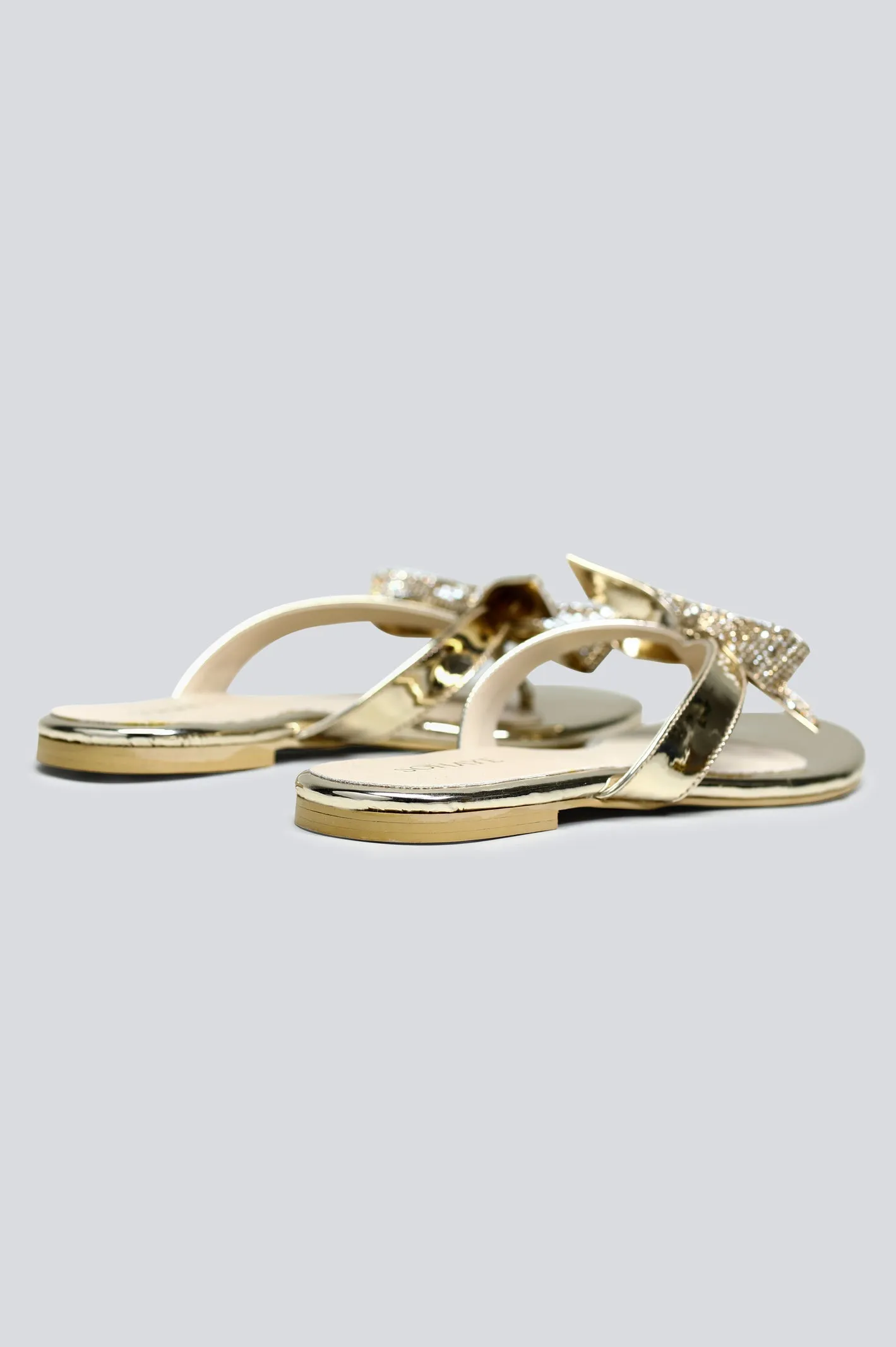 Golden Sohaye Slippers for Women's