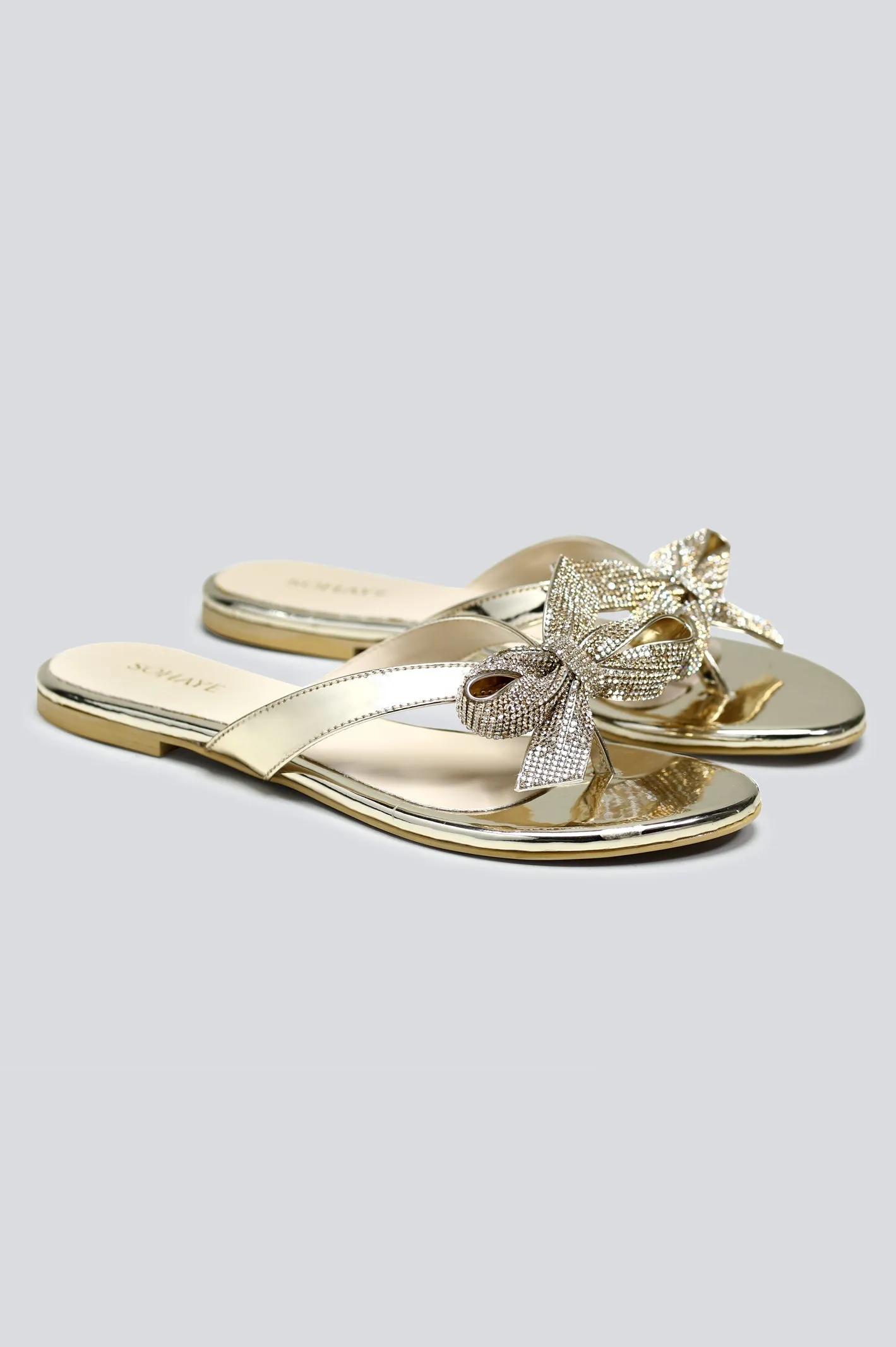 Golden Sohaye Slippers for Women's