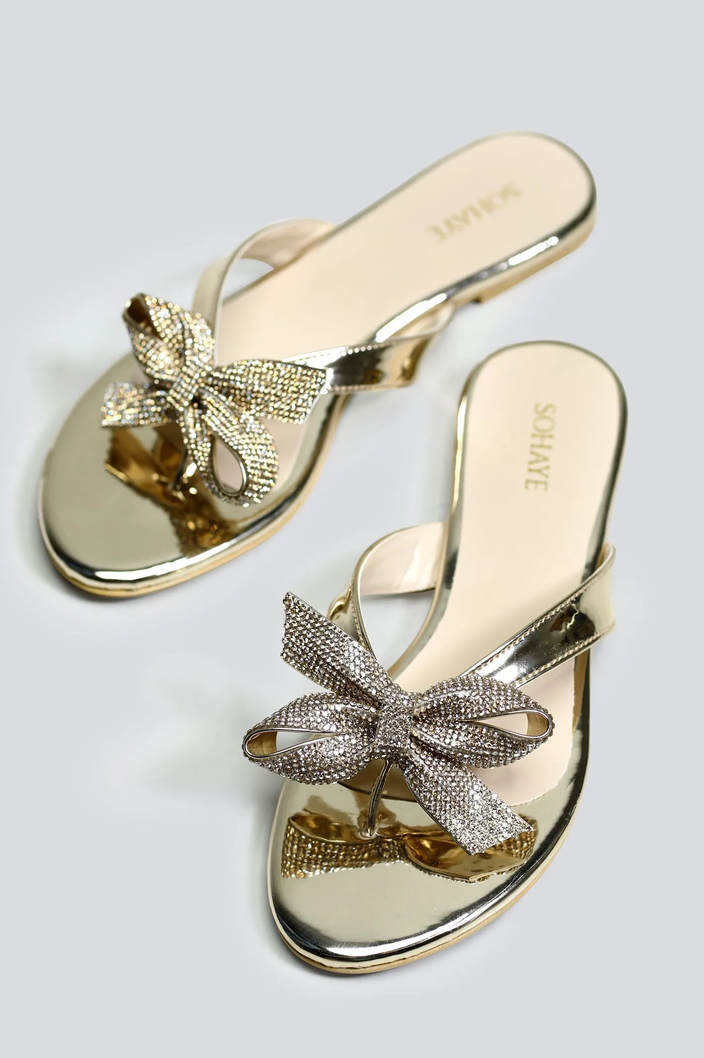 Golden Sohaye Slippers for Women's