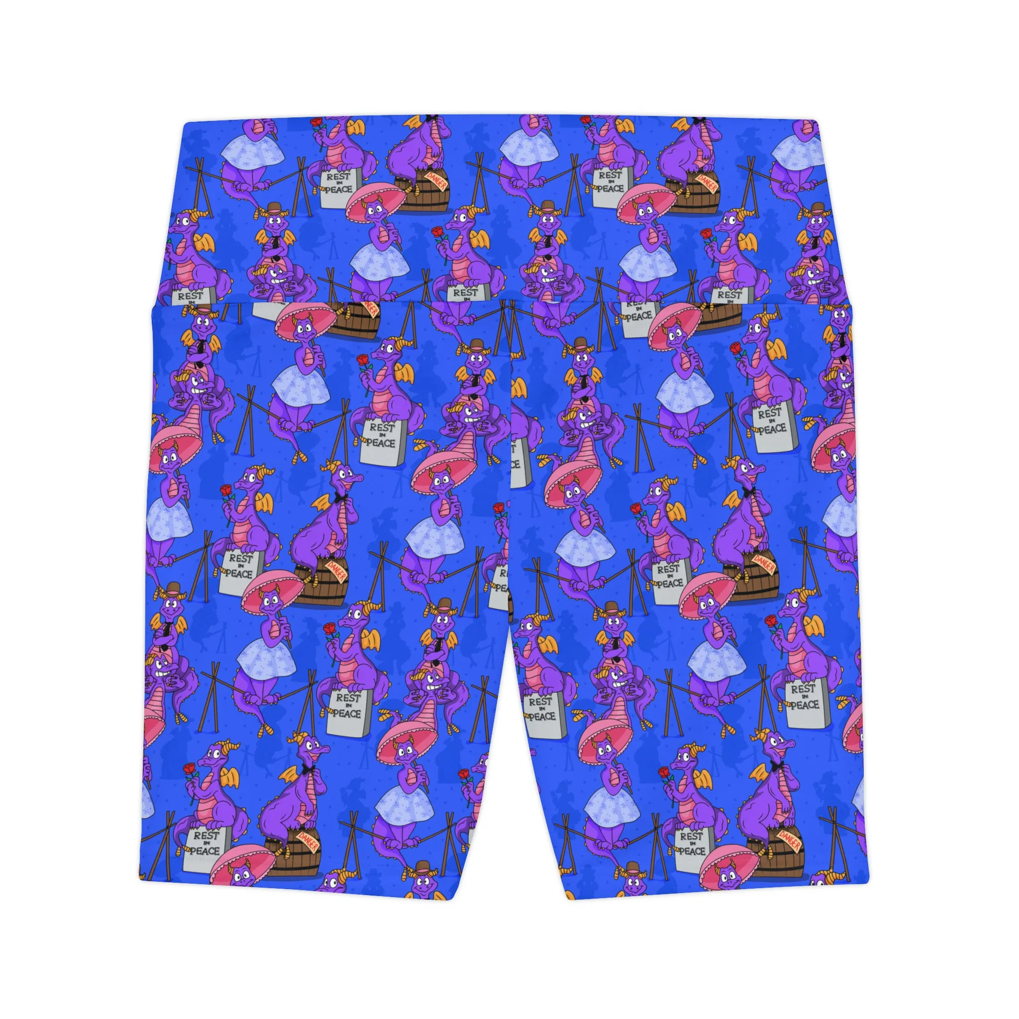 Haunted Mansion Figment Women's Athletic Workout Shorts