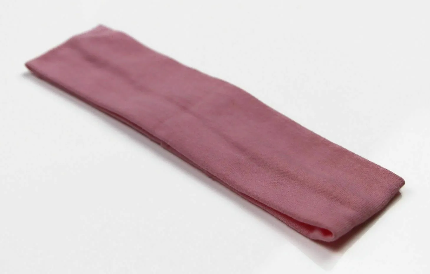 Headband - Womens Kids Elastic Girls Cotton Black White Pink Red Purple Stretchy