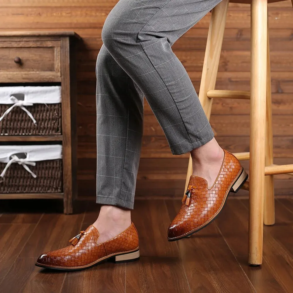 High-Quality Leather  All-Occasion Men's Shoes |  Comfort & Style