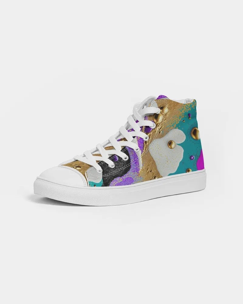 High Top Canvas Sneakers for Girls. "Artz" Fashion Sneakers or Keds for Women. WickedYo