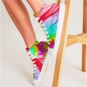 High Top Dance Sneakers. Women' s Fashion Sneakers. Streetstyle Keds. Colorfall by WickedYo