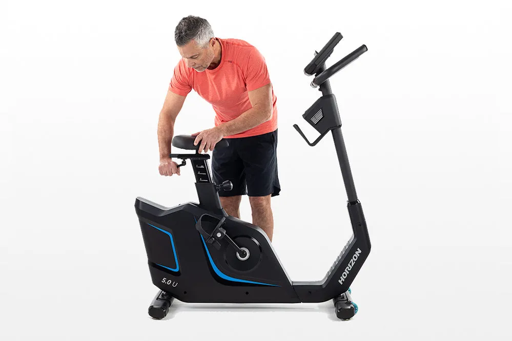 Horizon 5.0U Upright Exercise Bike