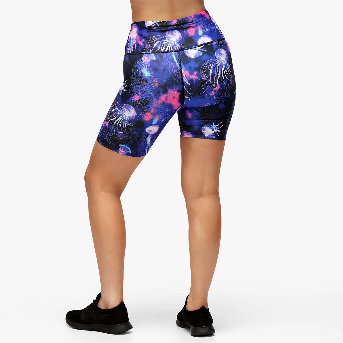 Jellyfish Galaxy  Running Shorts