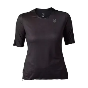 Jersey Fox Womens Flexair Ascent SS - Black