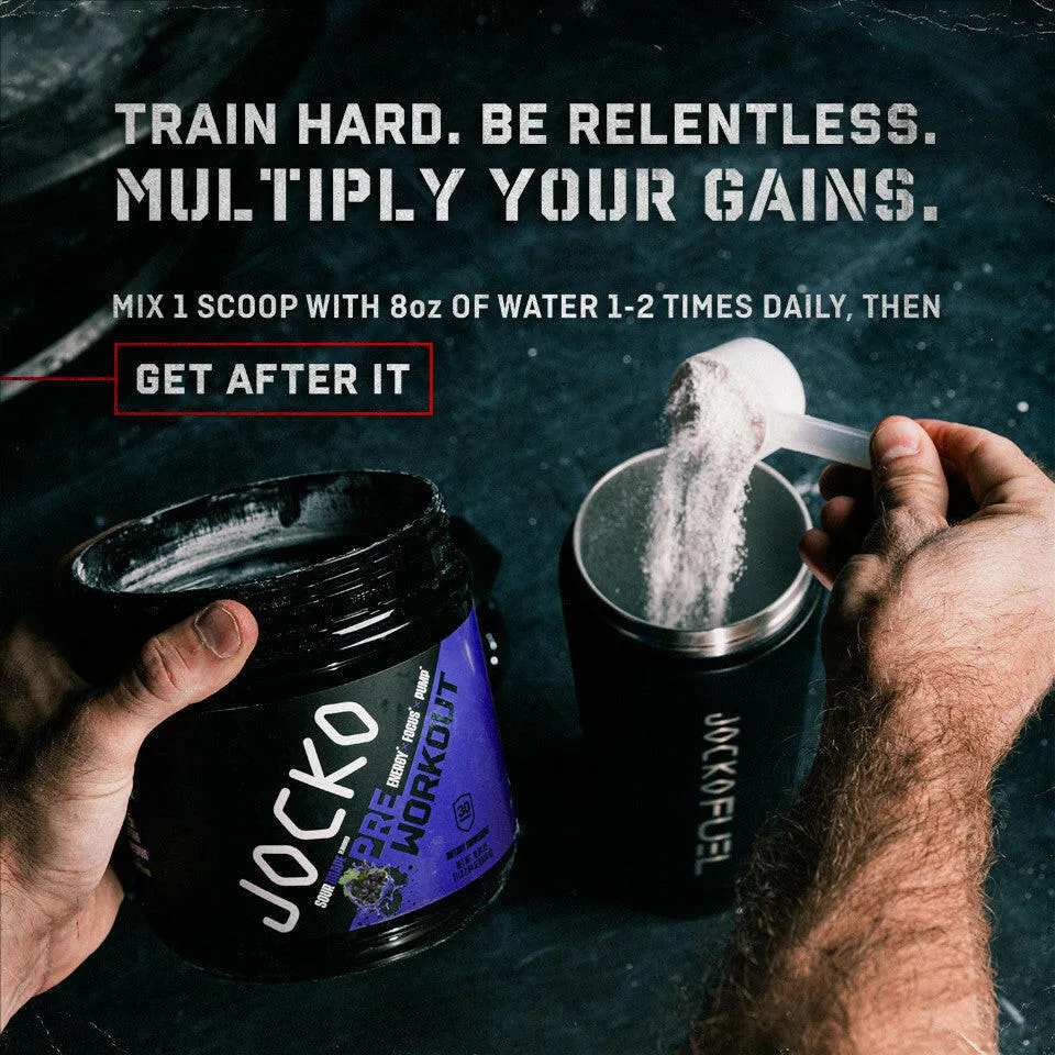 JOCKO PRE-WORKOUT DOORBUSTER