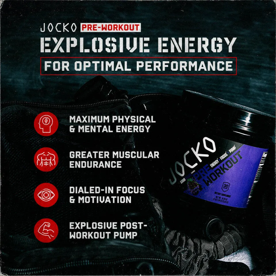 JOCKO PRE-WORKOUT DOORBUSTER