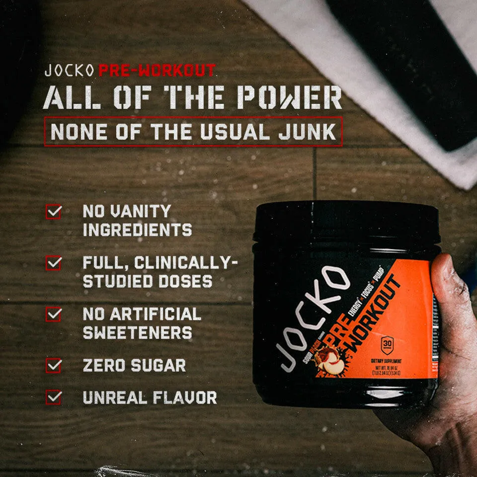 JOCKO PRE-WORKOUT DOORBUSTER