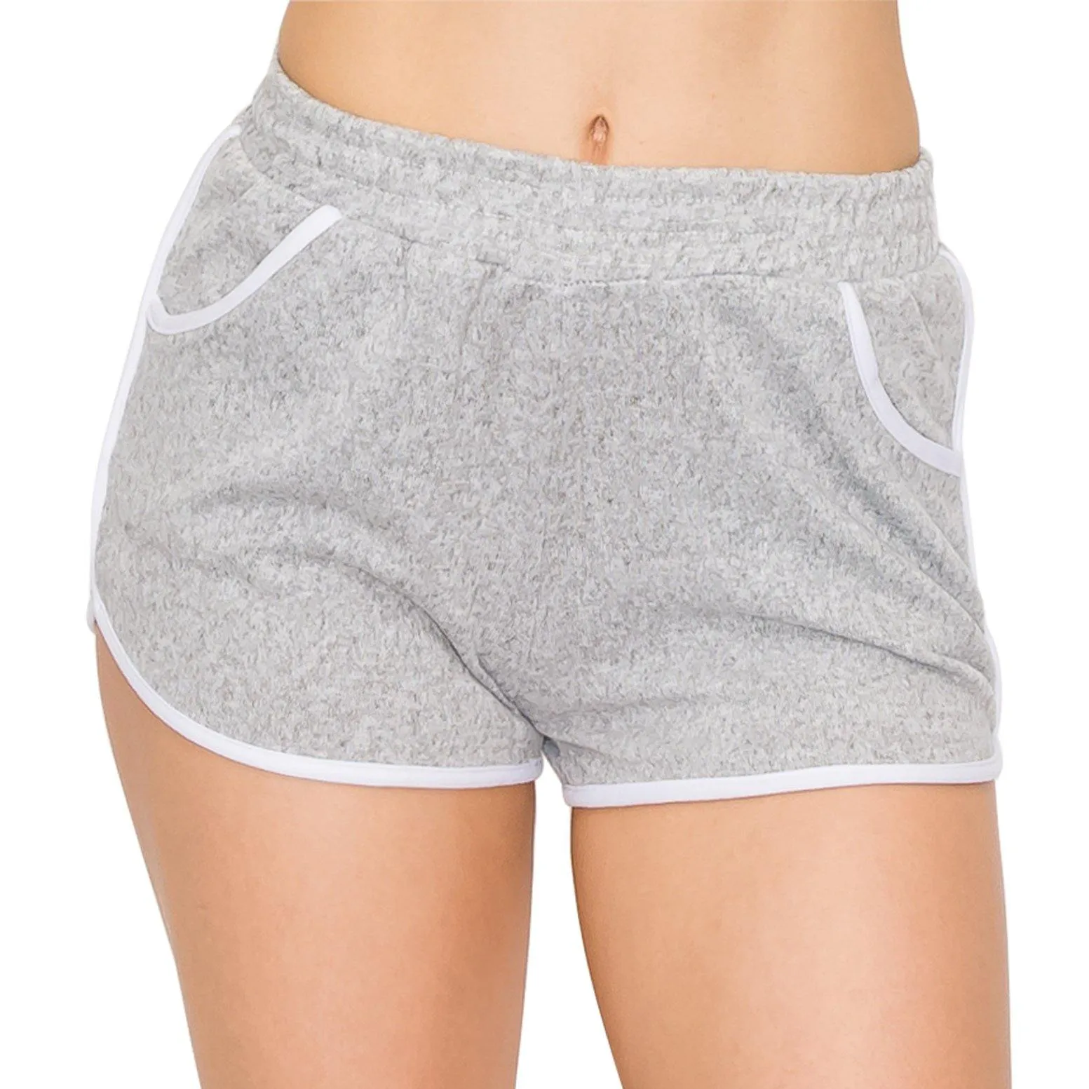 Knitted Dolphin Workout Cheerleader Shorts