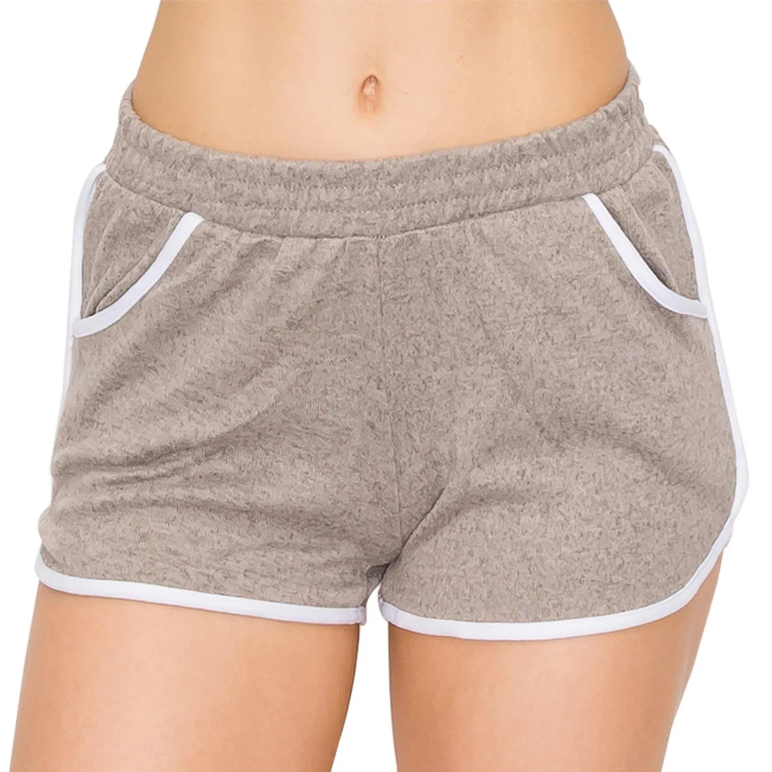 Knitted Dolphin Workout Cheerleader Shorts