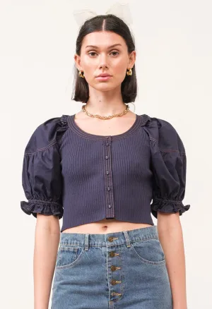 Kora Contrast Top