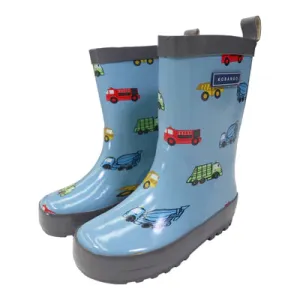 Korango Rain Gumboot  Trucks Blue