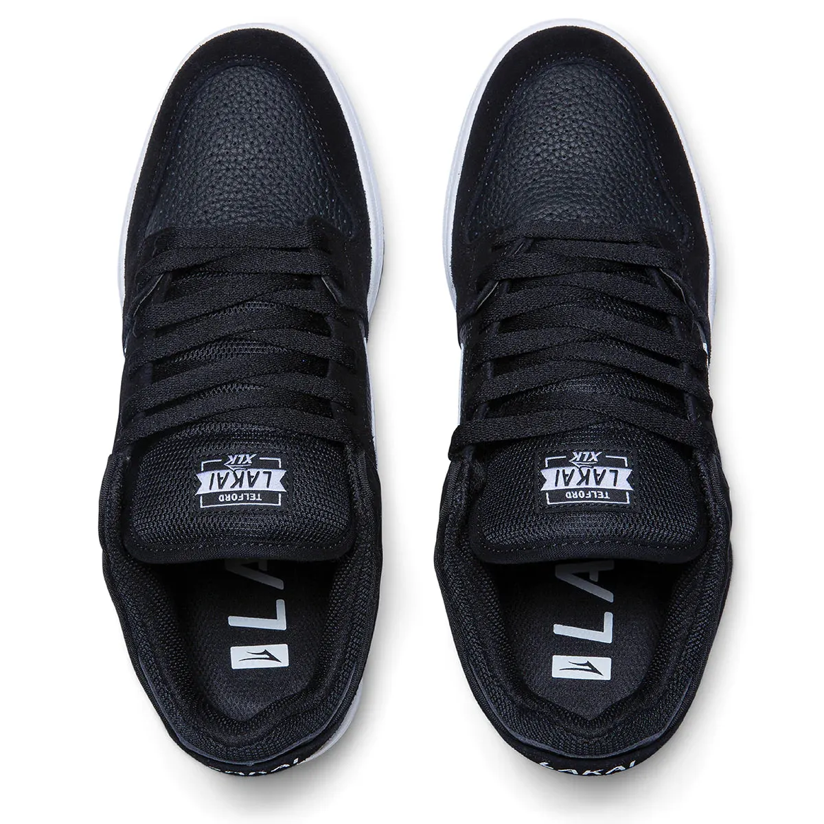 Lakai Telford Shoes - Black/White