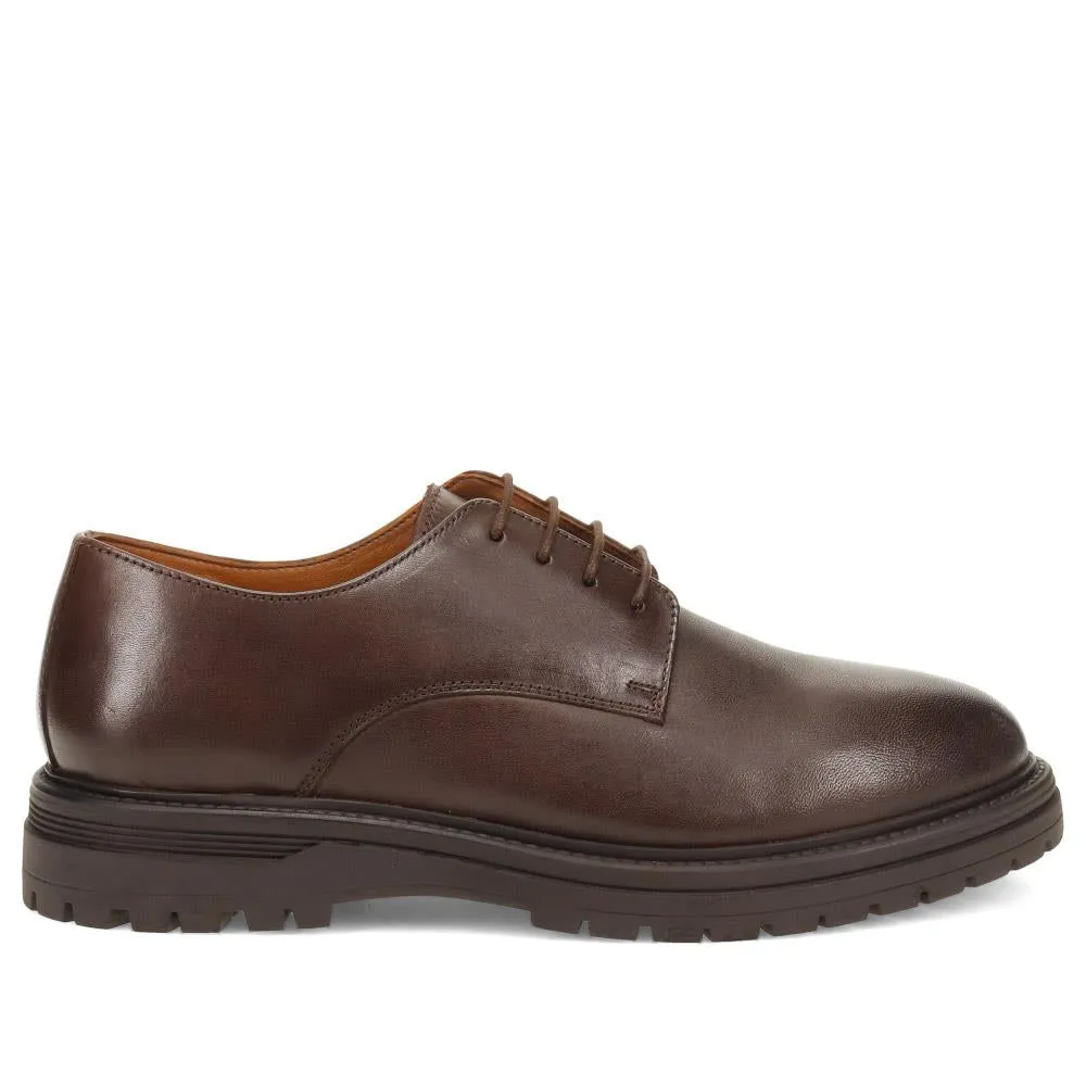 Laker Leather Lace-Up Shoes  - LAKER / 326 400