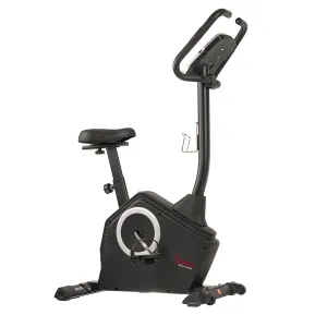 Magnetic Upright Programmable Exercise Bike w/ Heart Rate Monitor