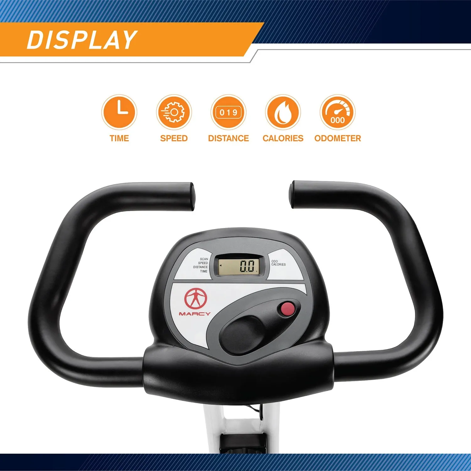 Marcy Foldable Upright Exercise Bike  Marcy NS-652