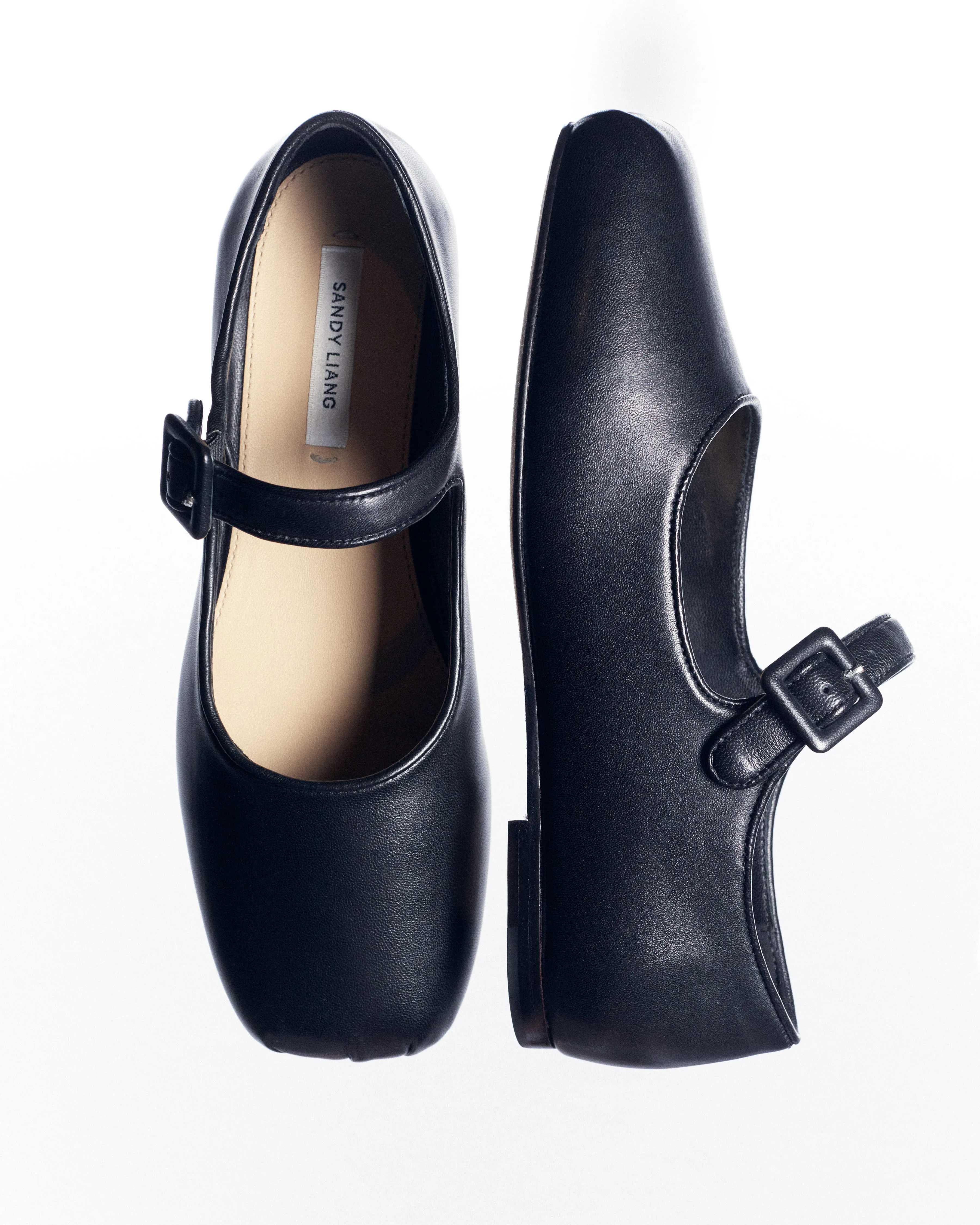 MARY JANE POINTE IN BLACK NAPPA