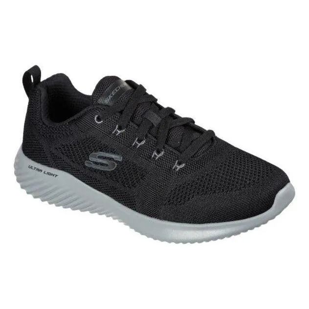 Men's Bounder Road Walking Shoes - Black/Grey