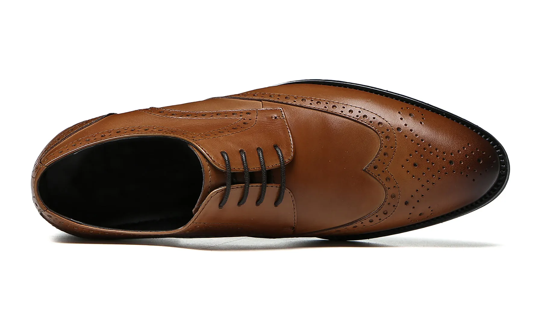 Men's Comfort Brogues Leather Derby