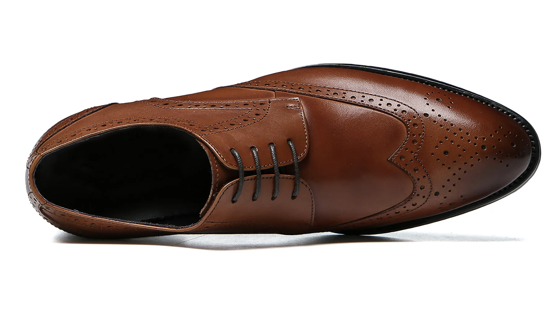 Men's Comfort Brogues Leather Derby